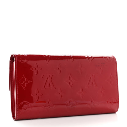Louis Vuitton Vernis Sarah Wallet Pomme D'Amour 3 of 11