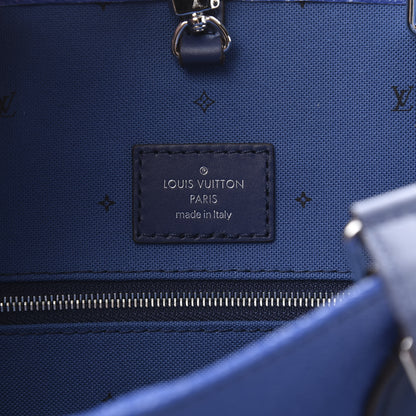 Louis Vuitton Monogram Escale Onthego GM Blue 7 of 11