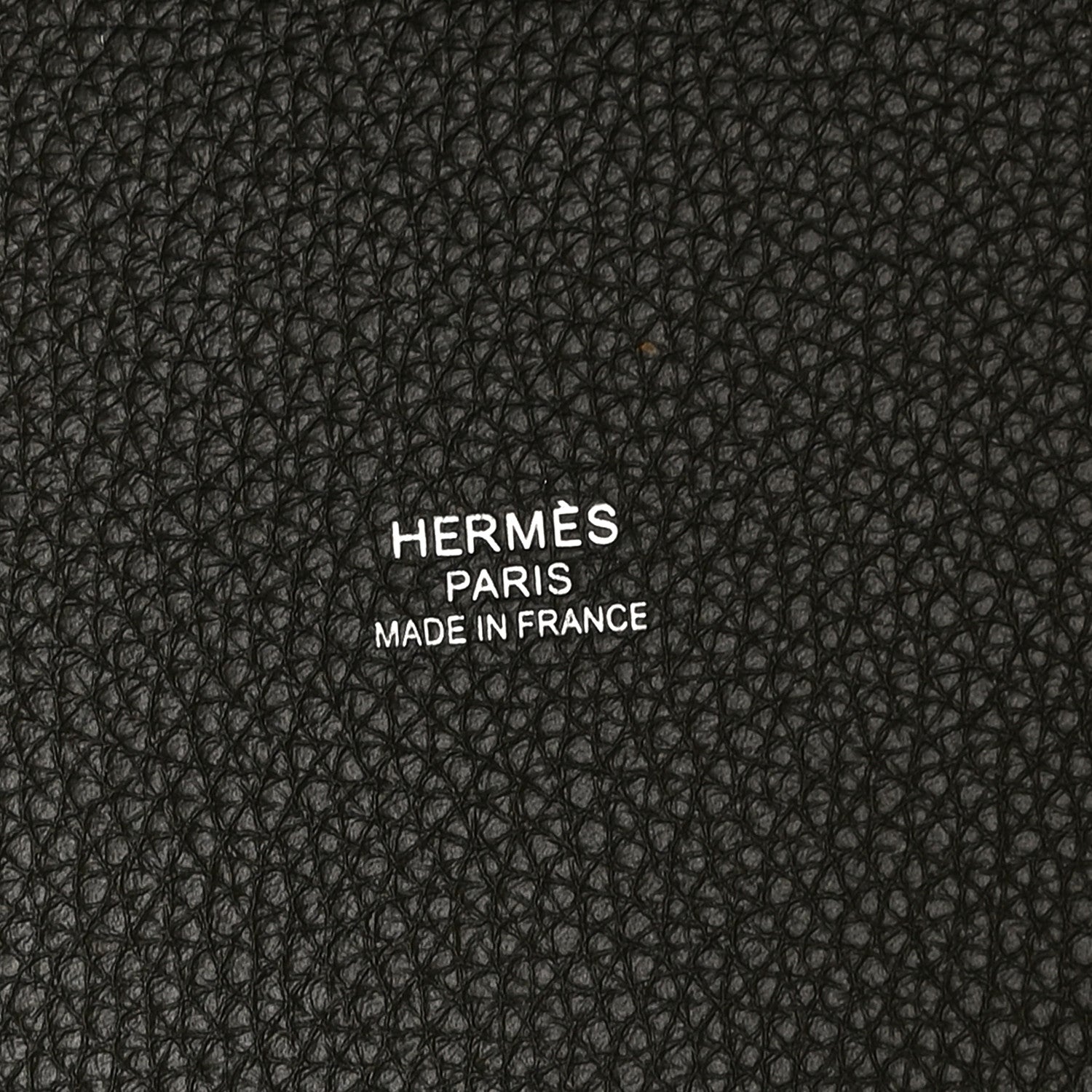 Hermes Militaire Canvas Taurillon Clemence  Wooly Wooly Pursangle MM Tote Jaune Black 6 of 10