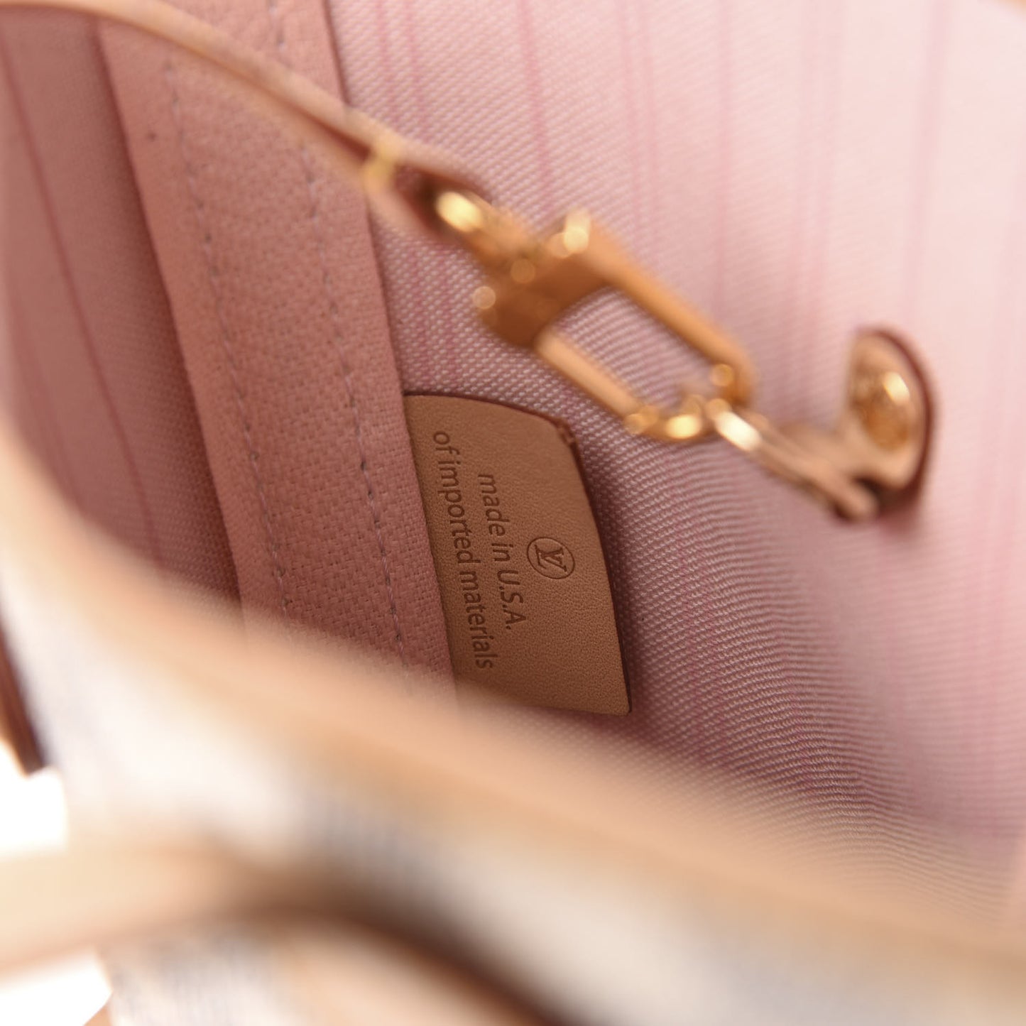 Damier Azur Neo Neverfull MM Rose Ballerine