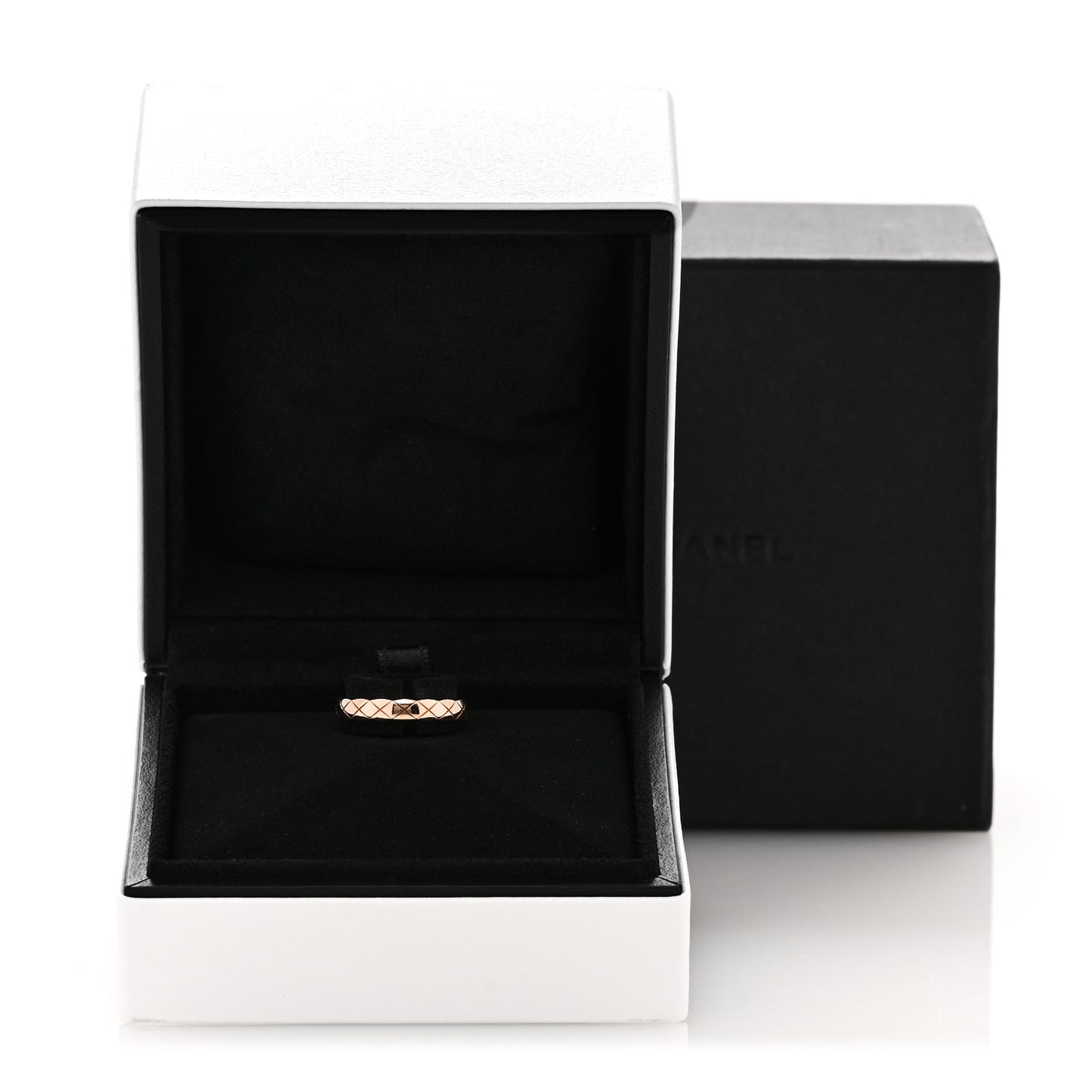 18K Beige Gold Mini Coco Crush Ring 50 5.25