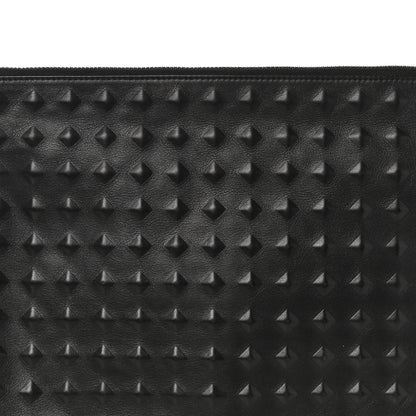 MCM Tantris Odeon Embossed Zip Pouch Black 7 of 10