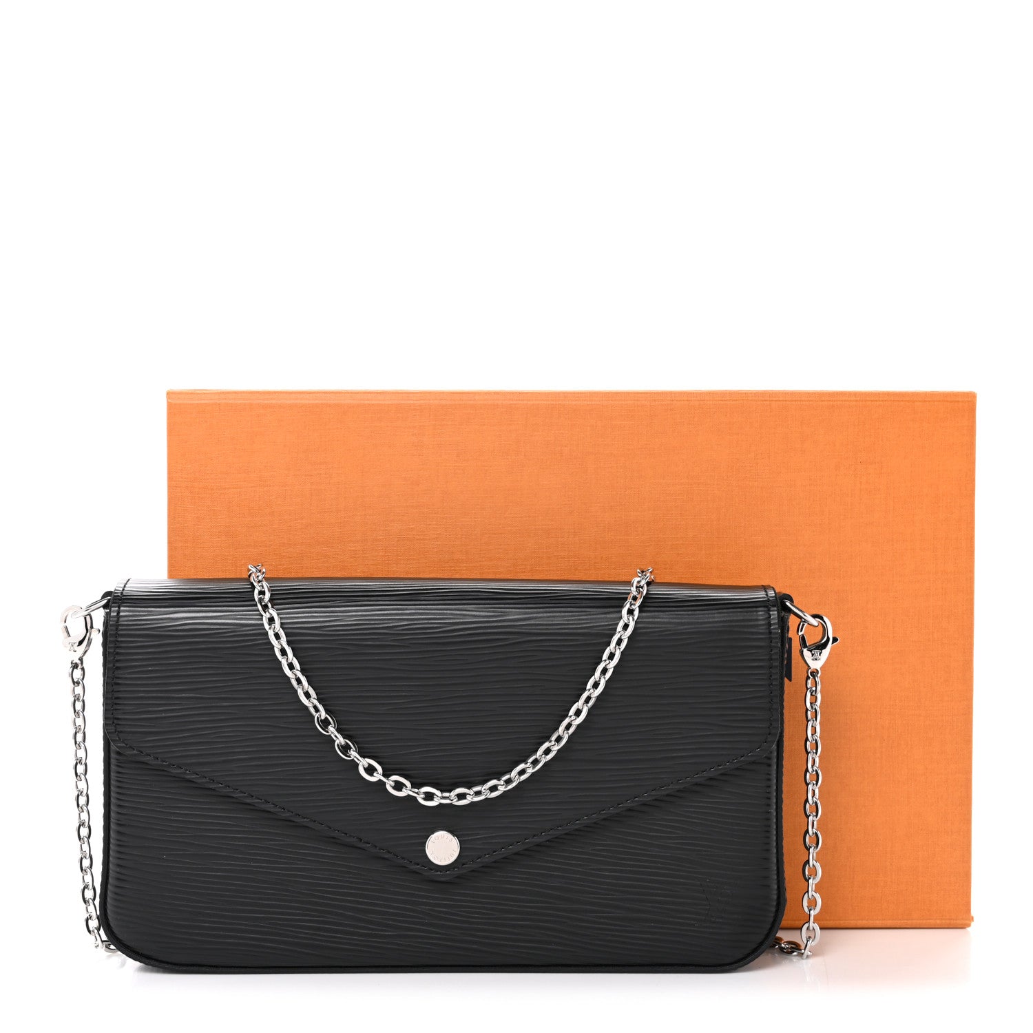 Louis Vuitton Epi Pochette Felicie Black 14 of 14