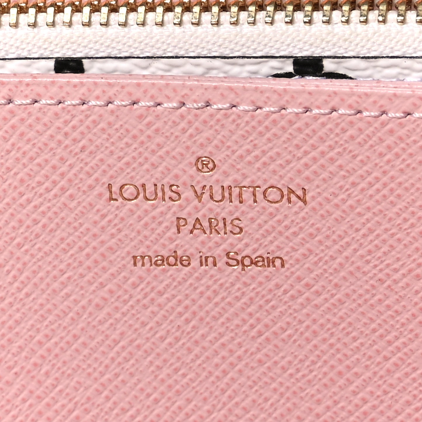 Monogram Giant Zippy Wallet Rouge Rose