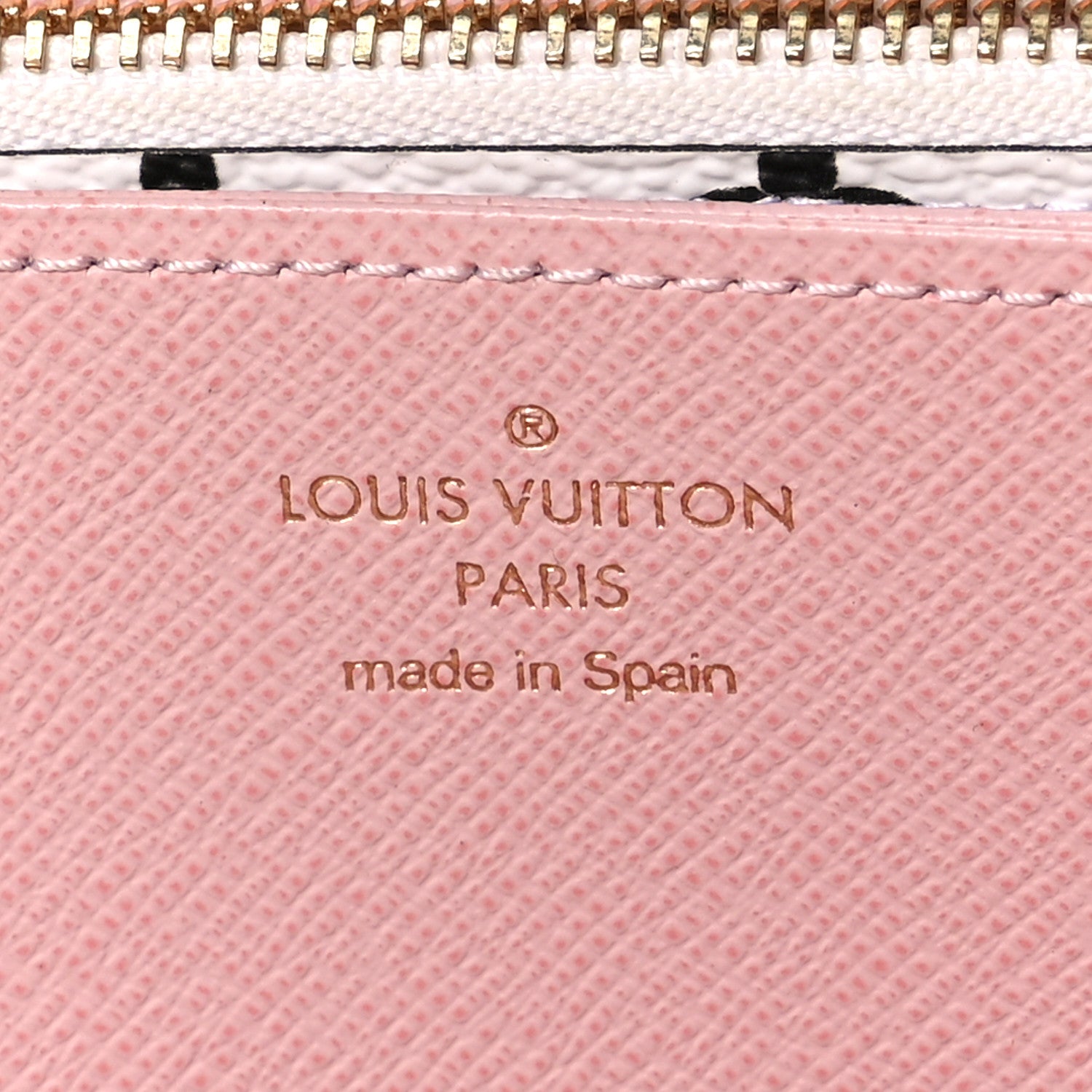 Louis Vuitton Monogram Giant Zippy Wallet Rouge Rose 6 of 10