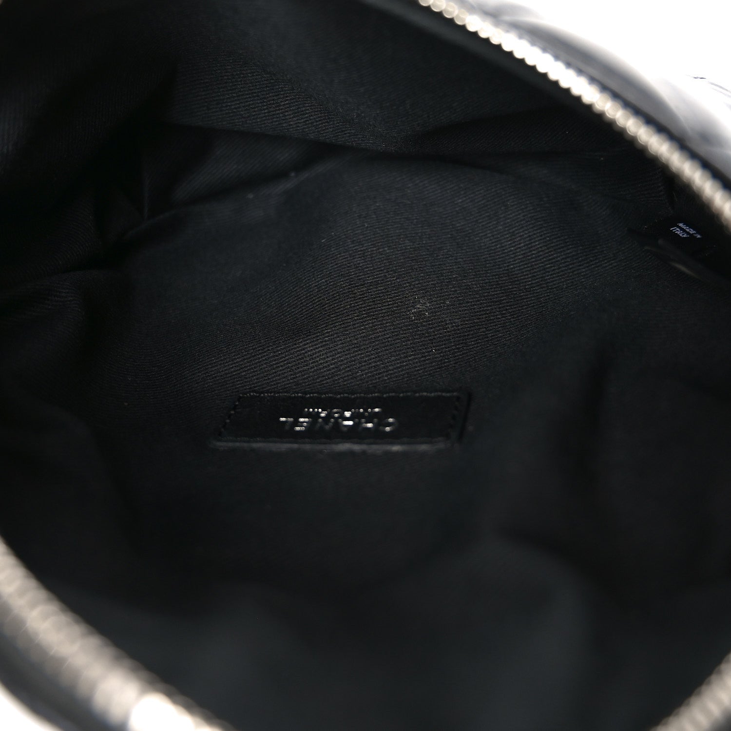 Chanel Calfskin Quilted Waist Belt Bag Black 5 of 11