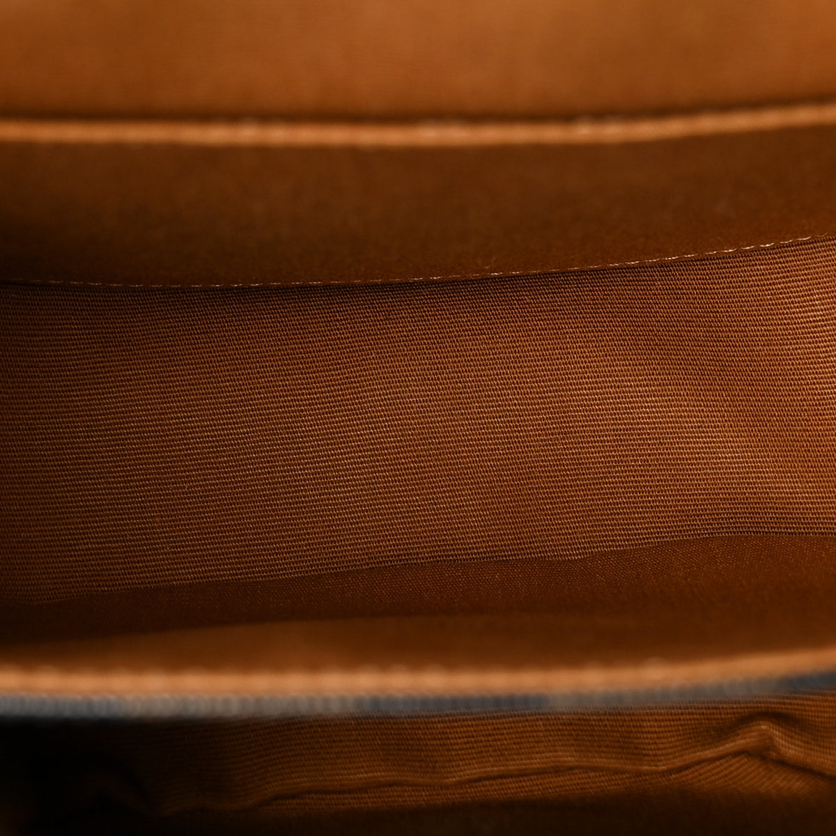 Celine Triomphe Canvas Medium Folco Bag Tan 5 of 9