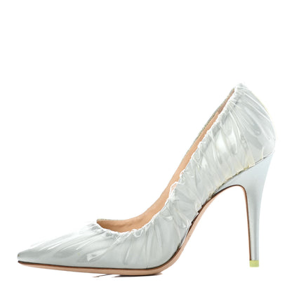 Jimmy Choo x OFF-WHITE PVC Anne Pumps 36 Light Blue Transparent 1 of 4