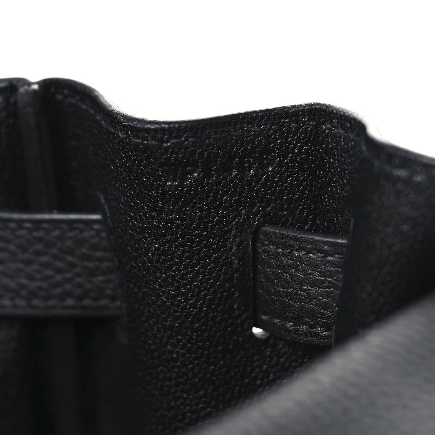 Hermes Togo Kelly Retourne 32 Black 7 of 12
