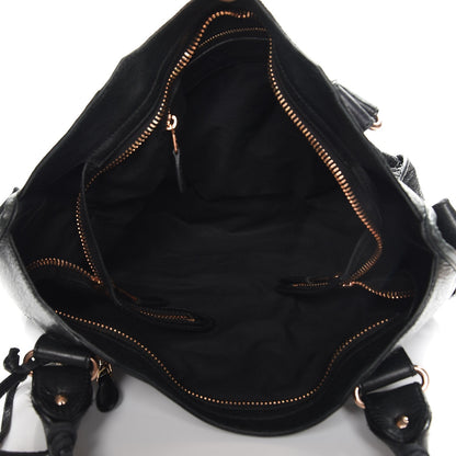 Balenciaga Agneau Giant 21 Rose Gold Hardware City Black 8 of 14