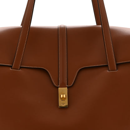 Celine Calfskin Large Soft 16 Bag Tan 9 of 11