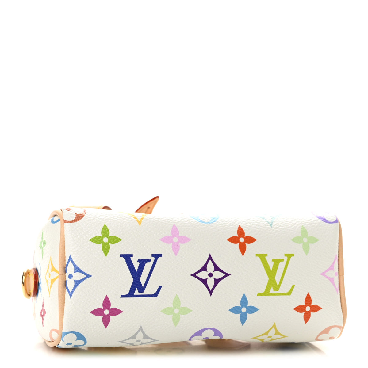 LV X TM Monogram Multicolor Nano Speedy White