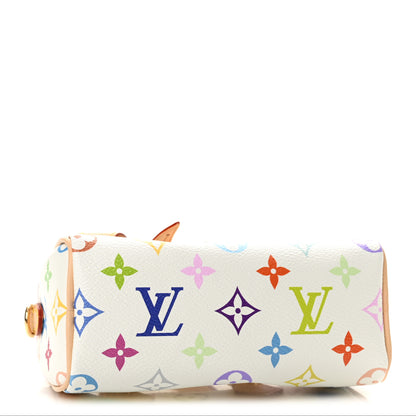 Louis Vuitton LV X TM Monogram Multicolor Nano Speedy White 4 of 10