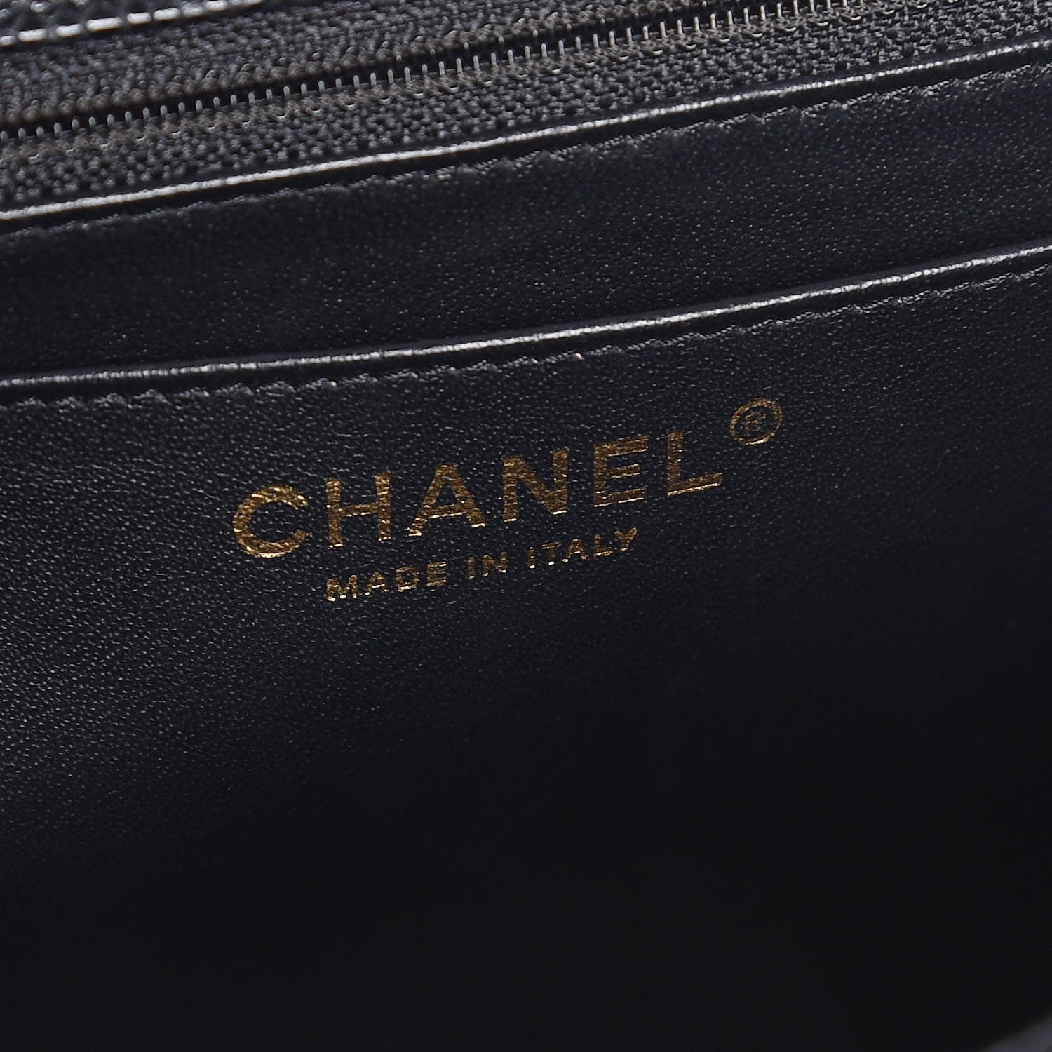 Chanel Caviar Quilted Jumbo Single Flap Black 8 of 9