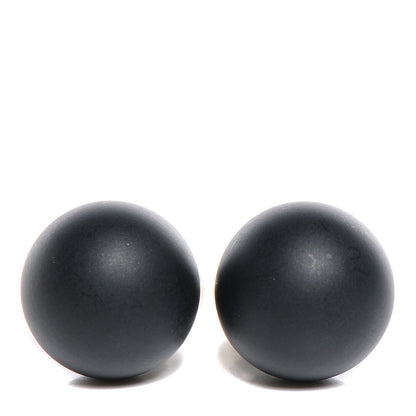 Christian Dior Mise En Dior Tribal Earrings Matte Black 3 of 5