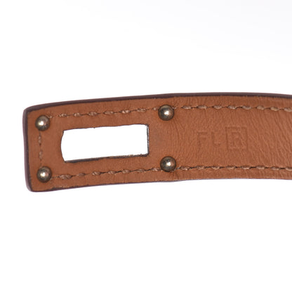 Hermes Barenia Kelly Double Tour Bracelet S Fauve 6 of 9