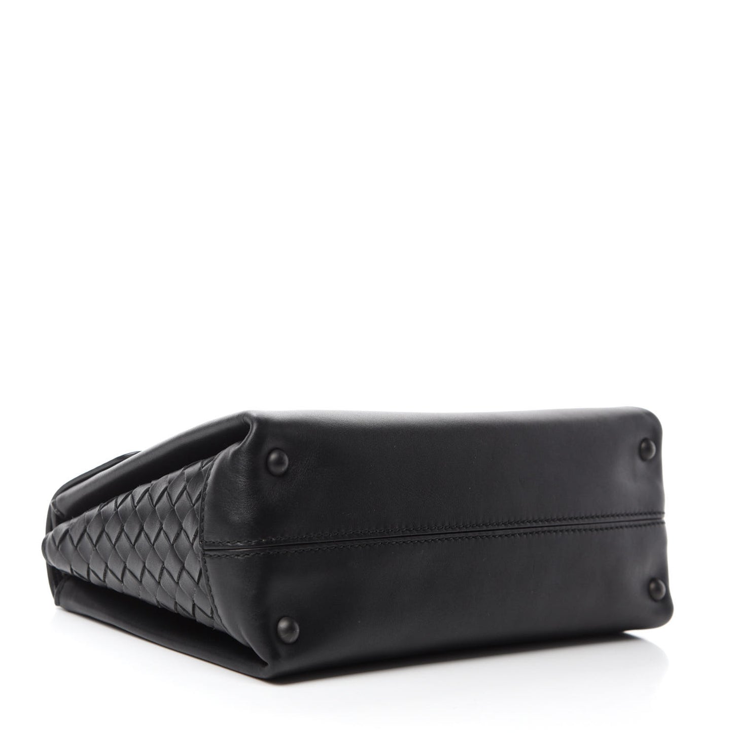 Nappa Small Piazza Bag Black