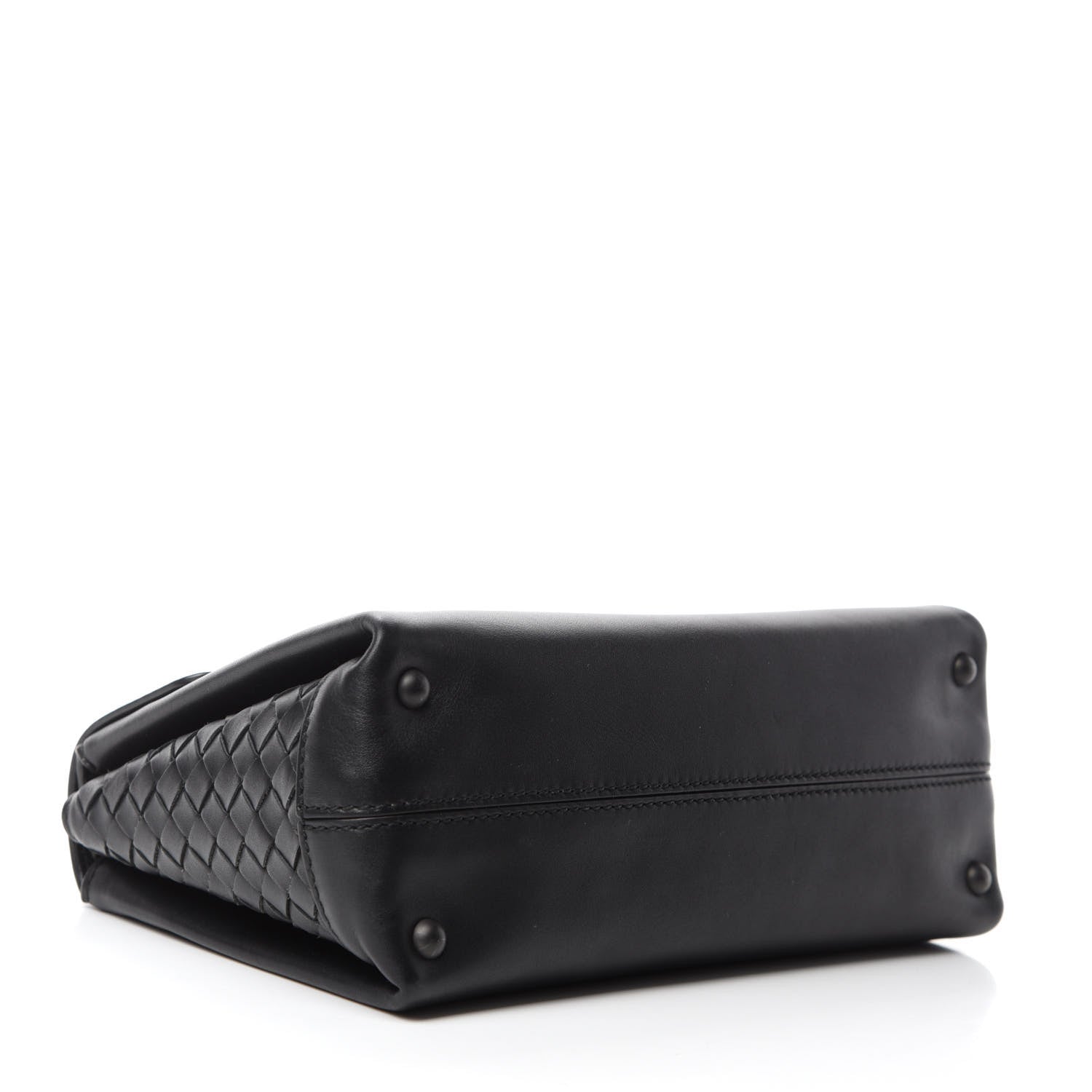 Bottega Veneta Nappa Small Piazza Bag Black 4 of 9