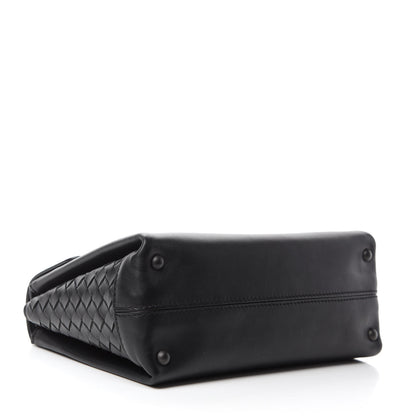 Bottega Veneta Nappa Small Piazza Bag Black 4 of 9