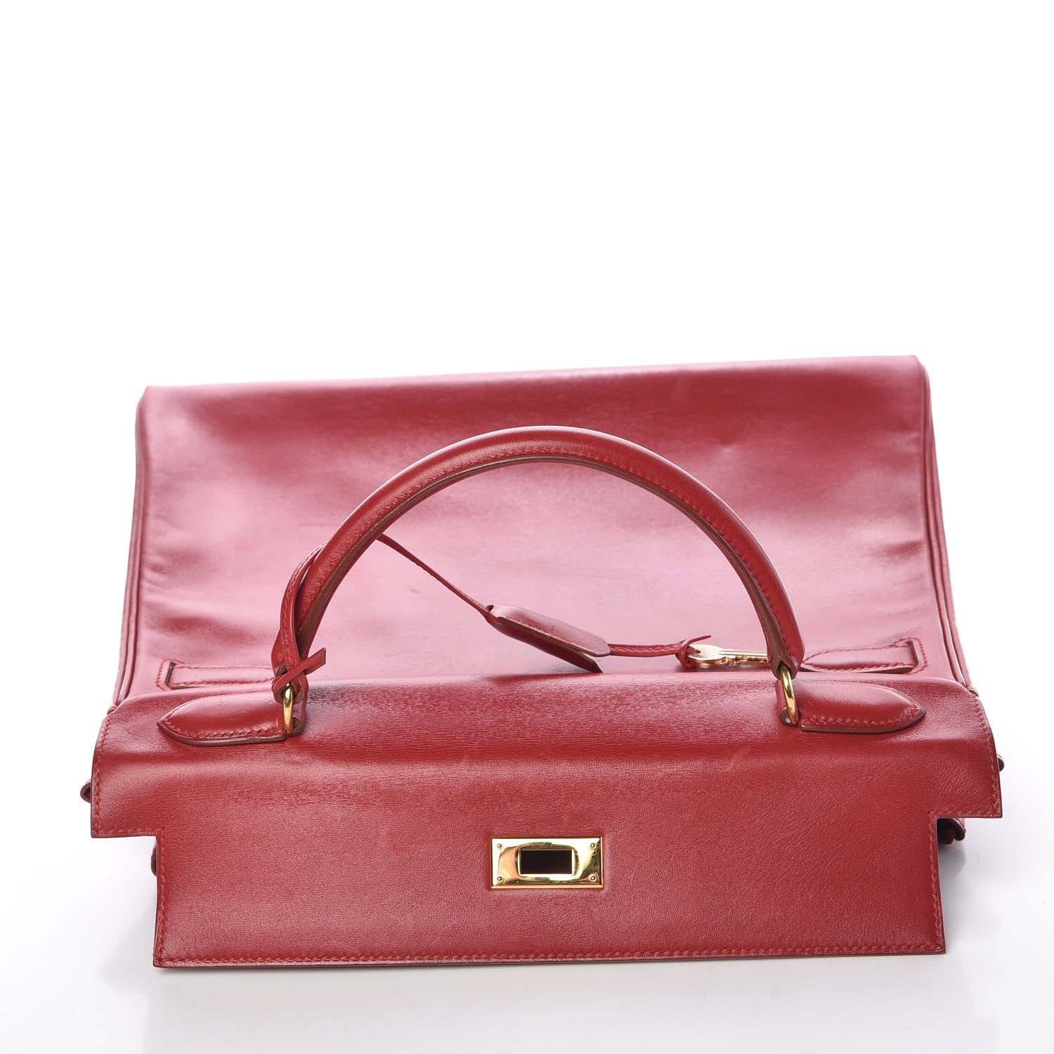 Hermes Box Kelly Retourne 28 Rouge Vif 14 of 41