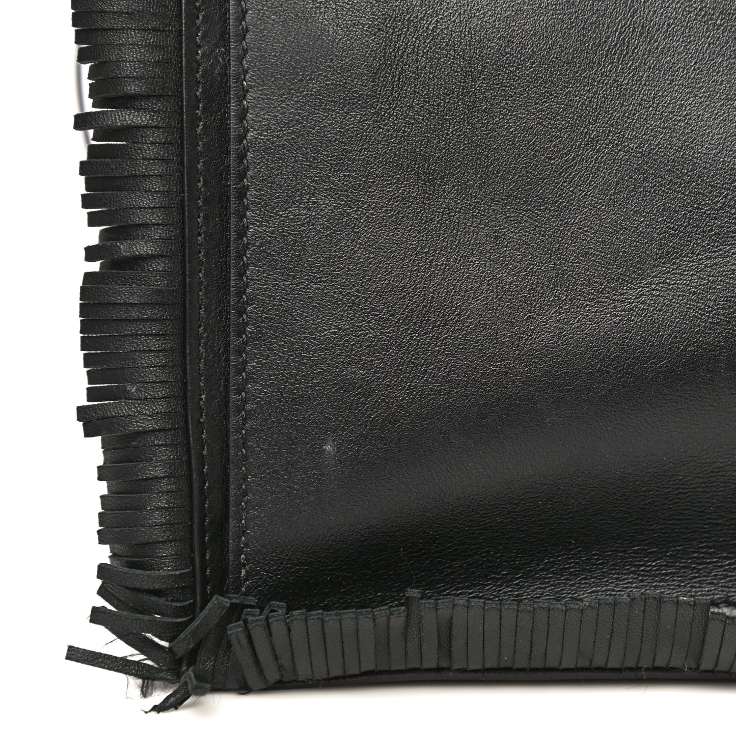 Calfskin The Rope Crossbody Bag Black