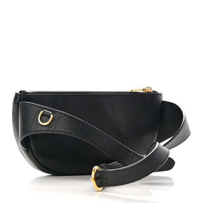 Prada Vitello Daino Small Belt Bag Black 2 of 8