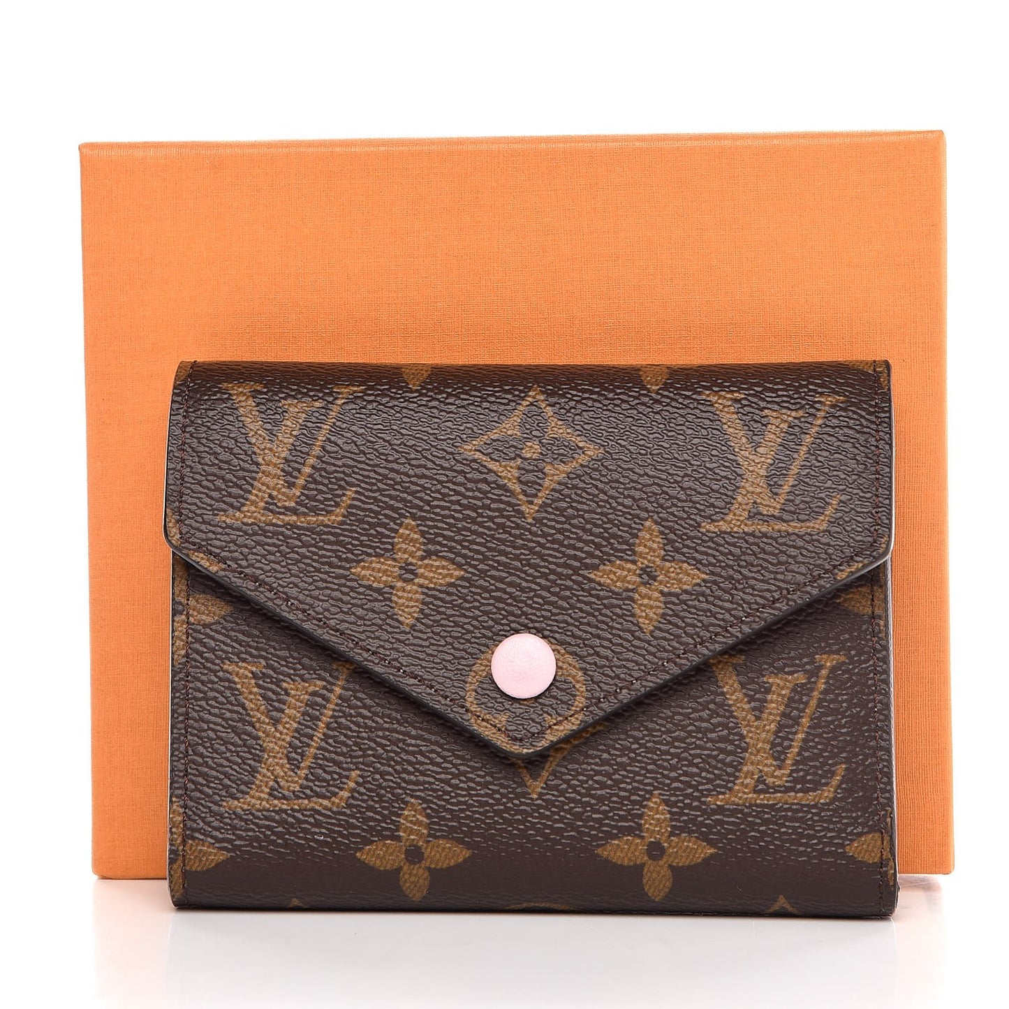 Monogram Victorine Wallet Rose Ballerine