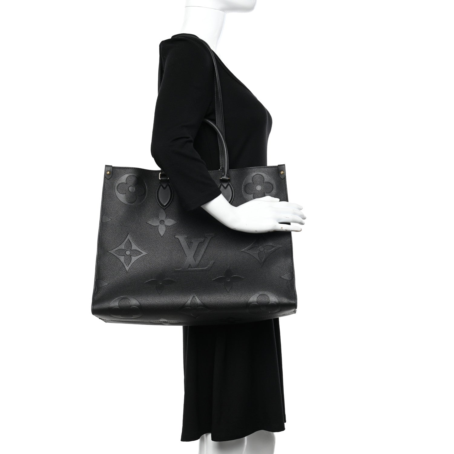 Louis Vuitton Empreinte Monogram Giant Onthego GM Black 2 of 10
