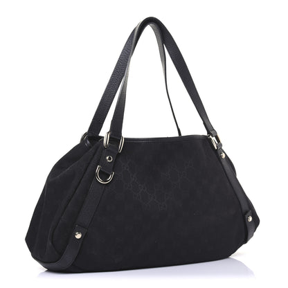 Gucci Monogram Medium Abbey Shoulder Bag Black 4 of 17