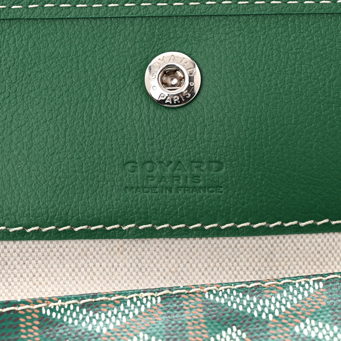 Goyardine Saint Louis GM Green