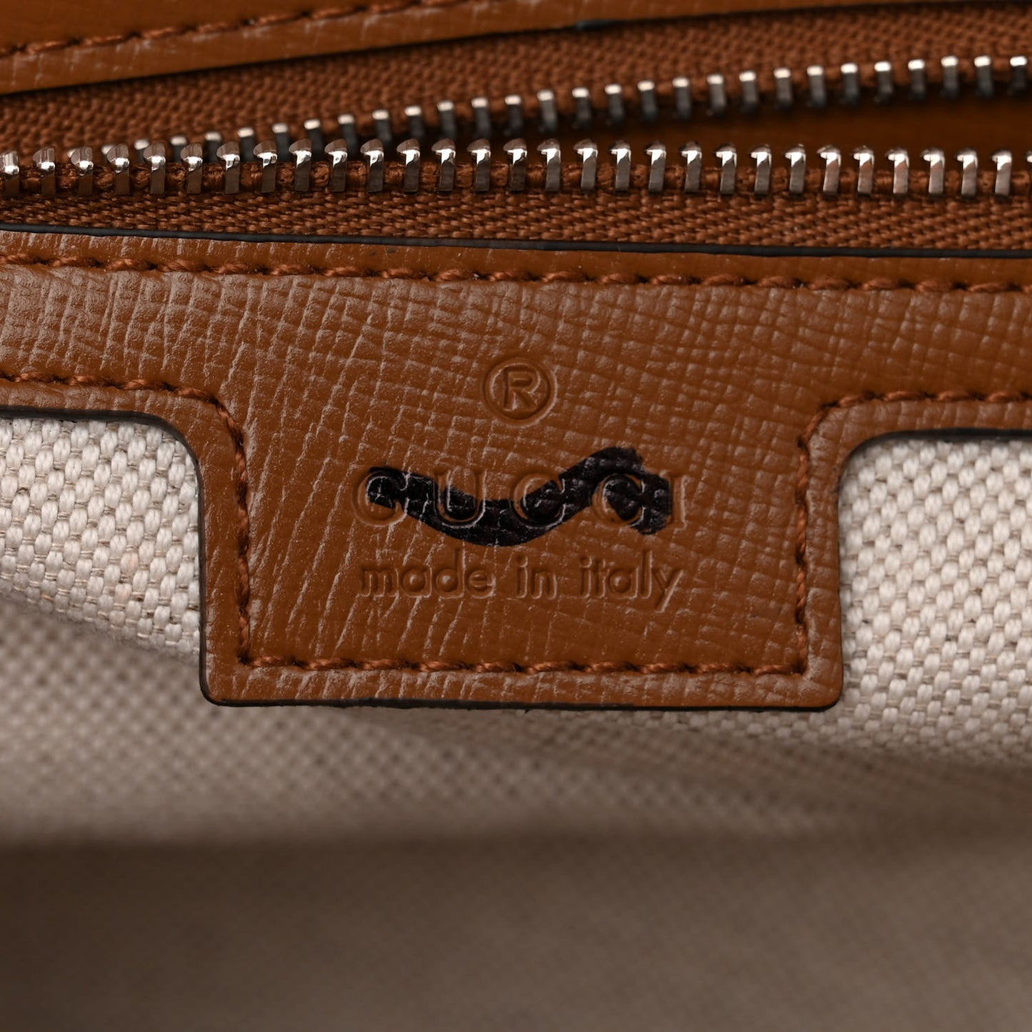 Monogram Small Horsebit 1955 Asymmetric Shoulder Bag Beige Brown Sugar