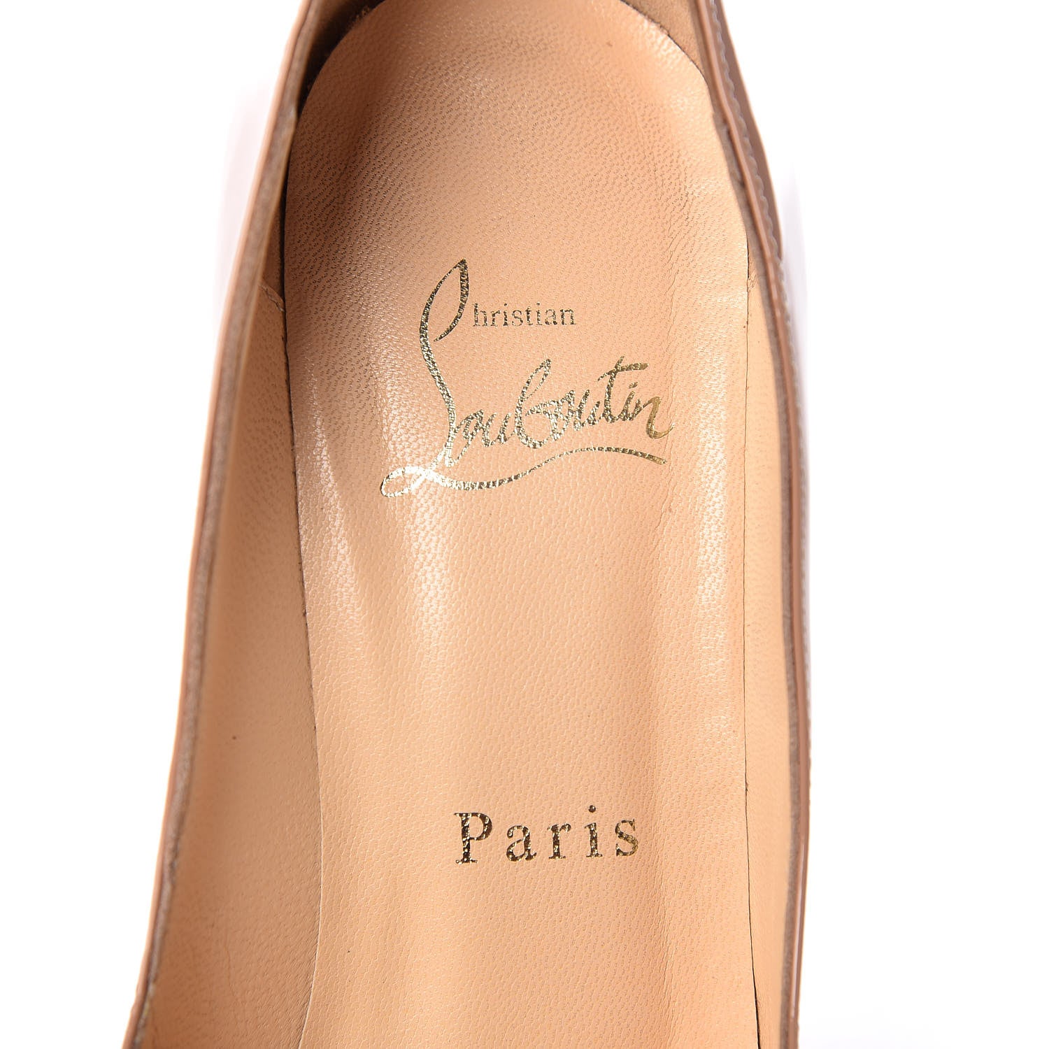 Christian Louboutin Patent Pigalle 120 Pumps 35.5 Nude 9 of 11