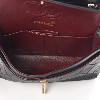 Chanel Lambskin Quilted Small Double Flap Black 5 of 16