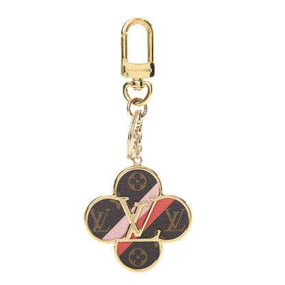 Louis Vuitton Metal Monogram Into The Flower Bag Charm Key Holder 1 of 5