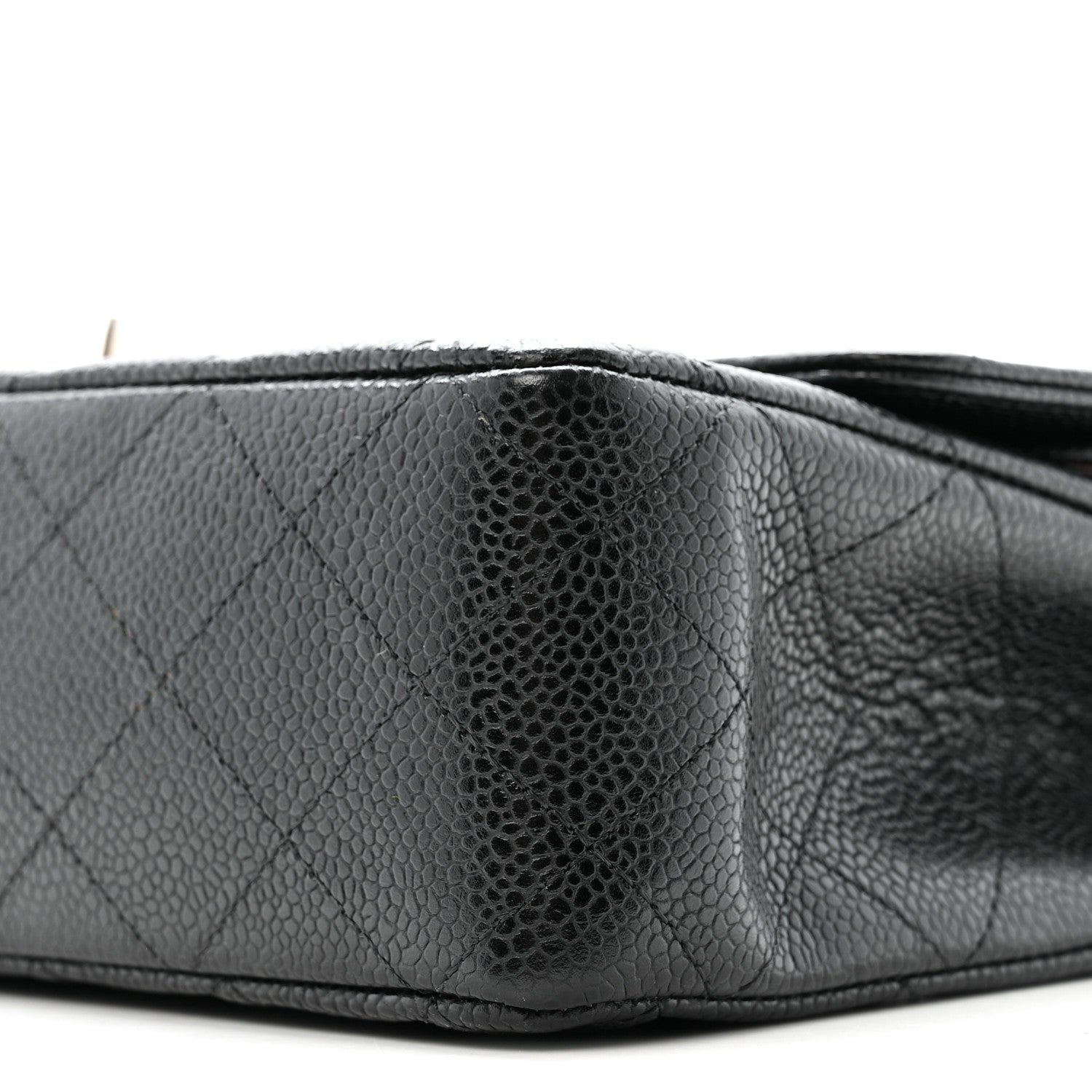 Chanel Caviar Quilted Medium Double Flap Black 10 of 13