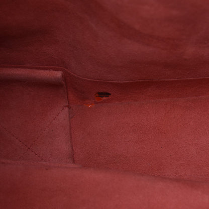 Celine Lambskin Vertical Bi-Cabas Beige Red 10 of 21