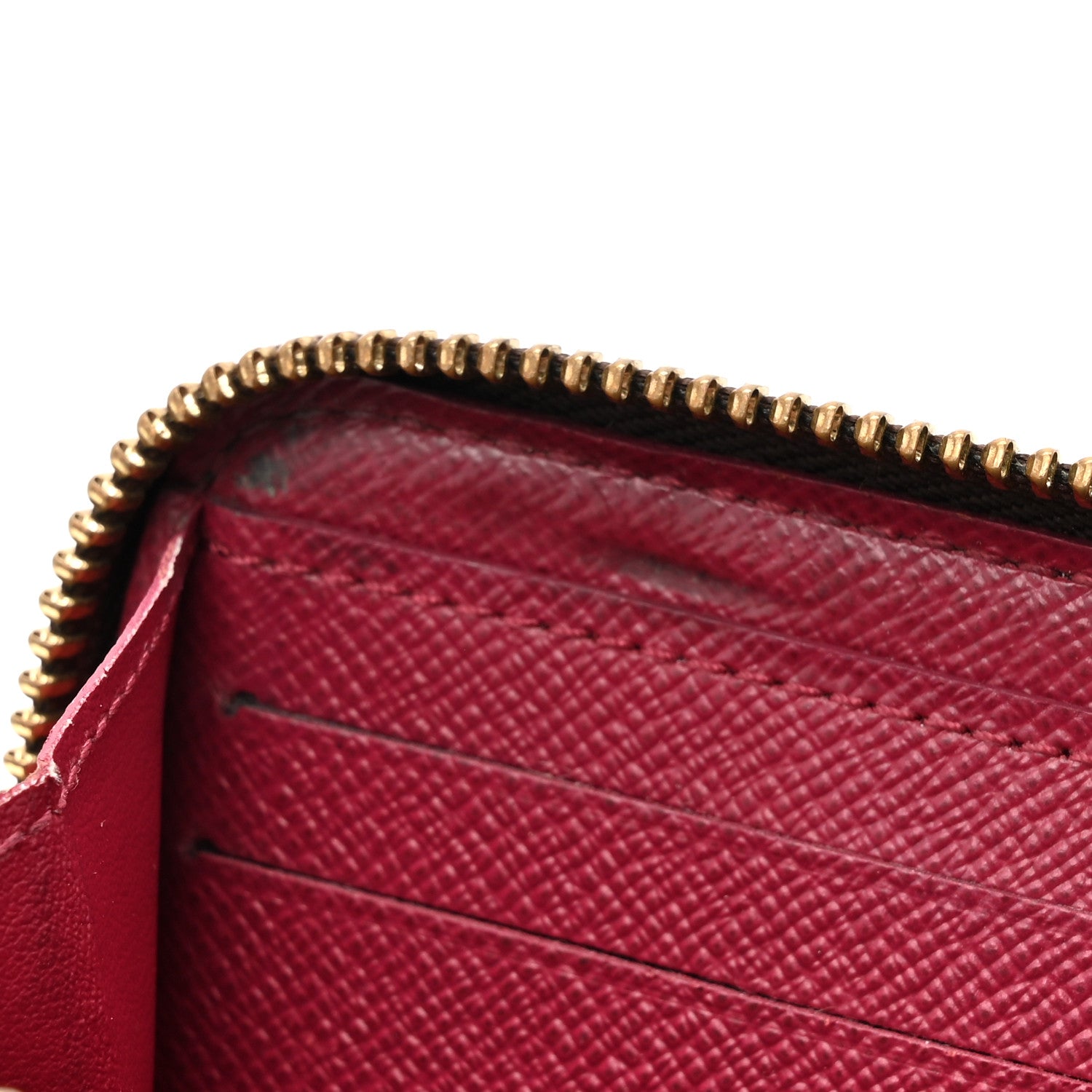 Louis Vuitton Monogram Clemence Wallet Fuchsia 8 of 12
