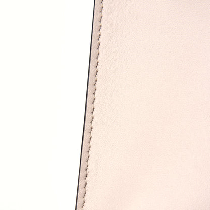 Fendi Vitello King Logo Embossed Large Flat Pouch Poudre 28 of 28