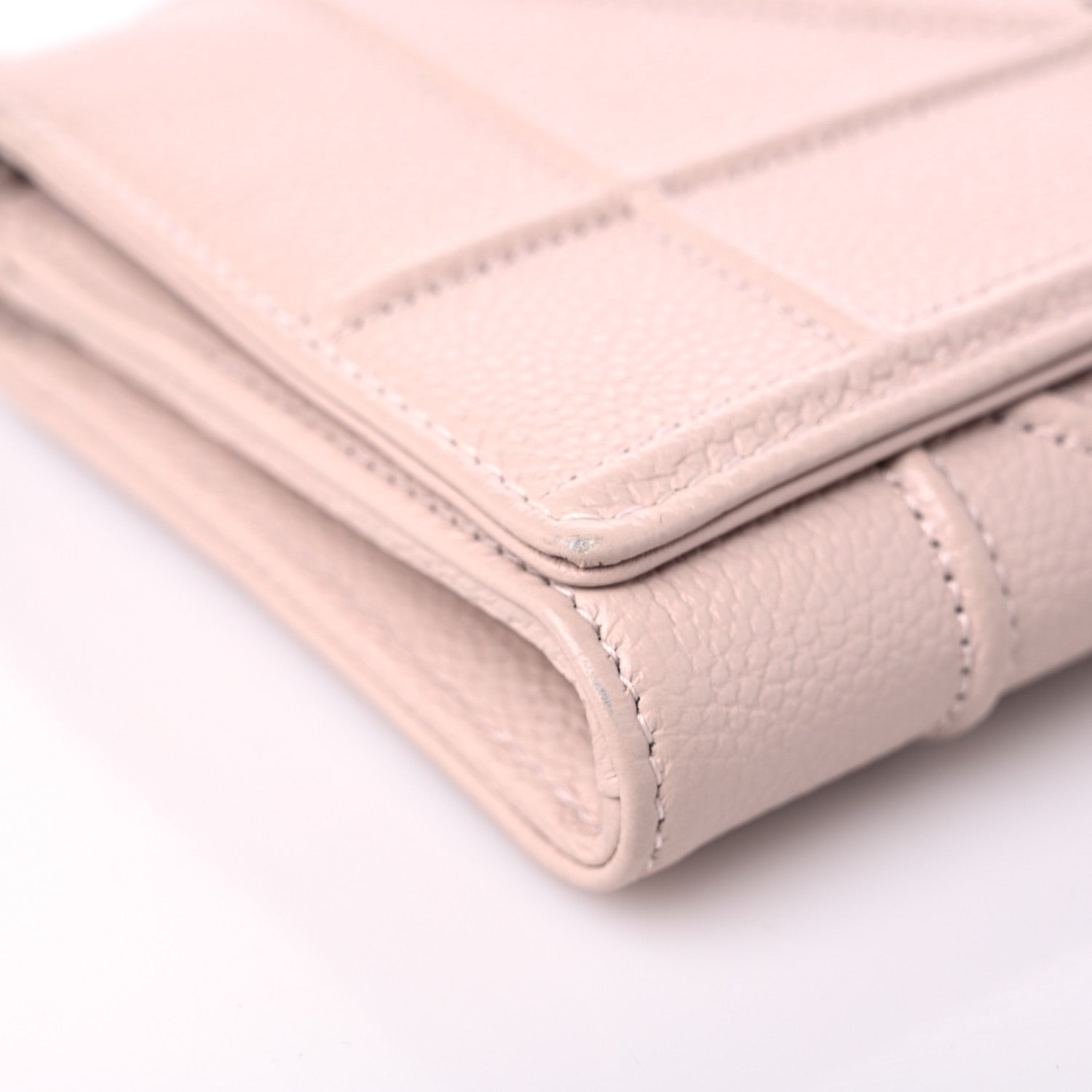Christian Dior Grained Calfskin Diorama Croisiere Chain Wallet Rose Poudre 7 of 15
