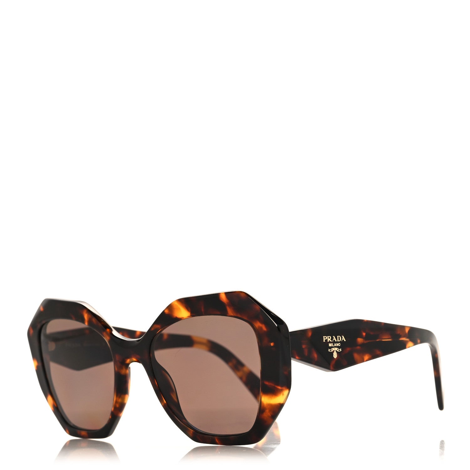 Prada Sunglasses SPR 16W Tortoise 1 of 7