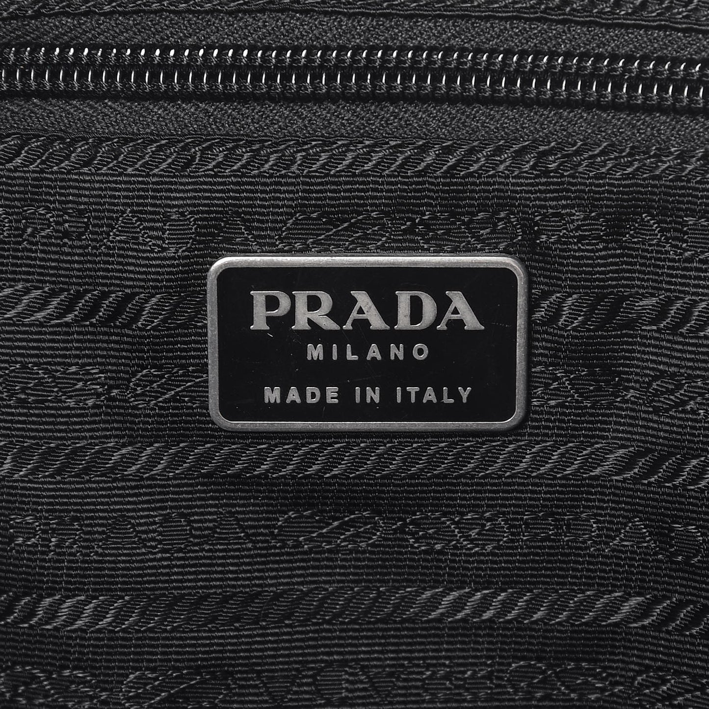 Nylon Vela Medium Backpack Black