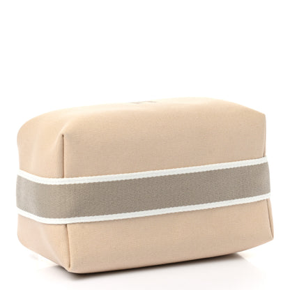 Hermes Canvas Small Bride-A-Brac Pouch Natural 4 of 9