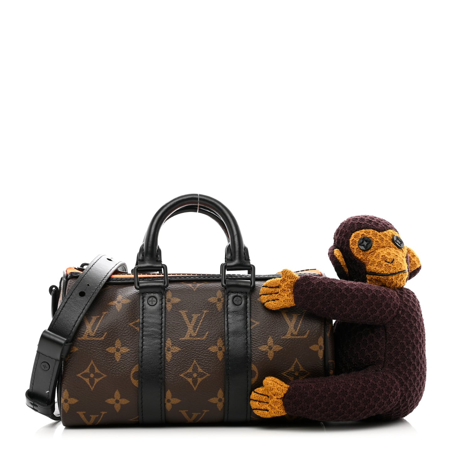 Monogram Monkey Puppet LV Friends Keepall XS