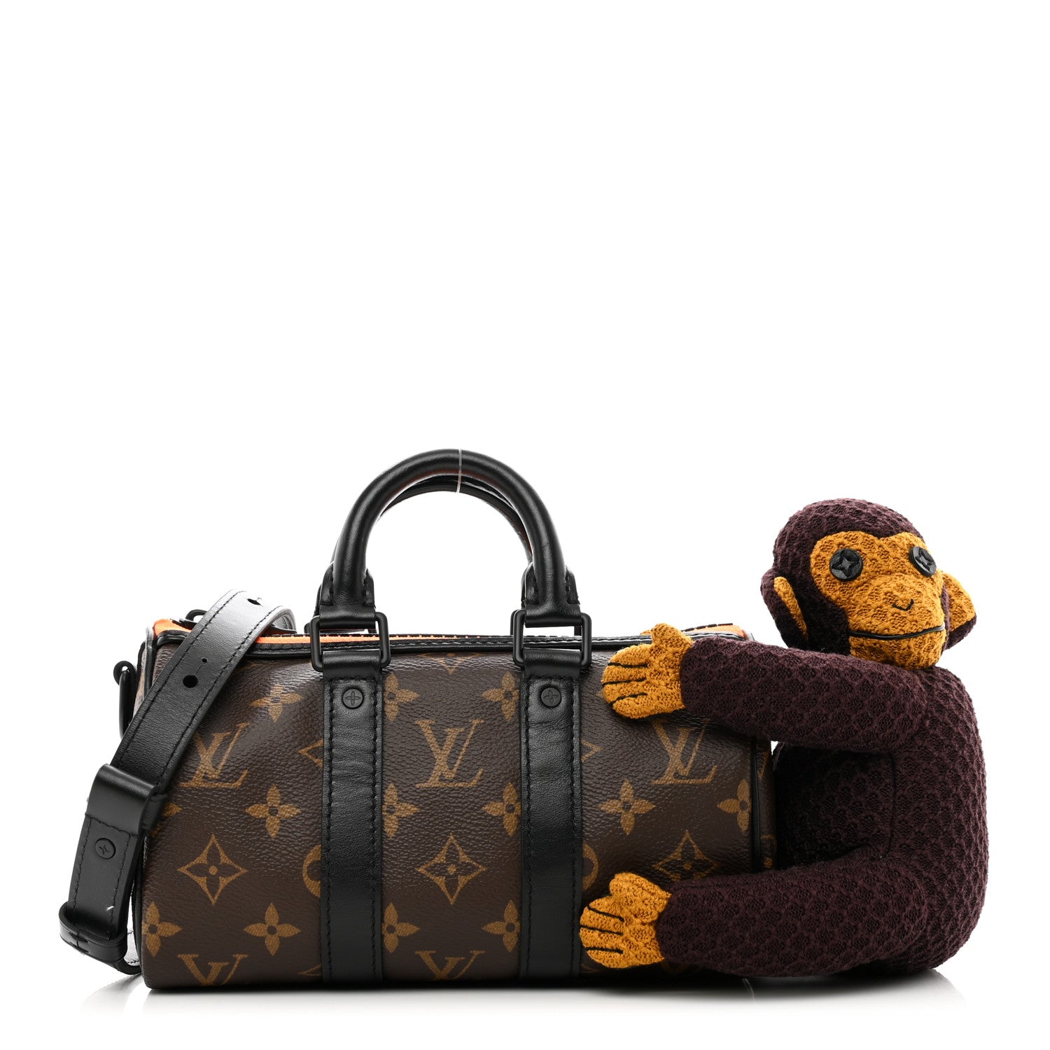 Louis Vuitton Monogram Monkey Puppet LV Friends Keepall XS 1 of 10