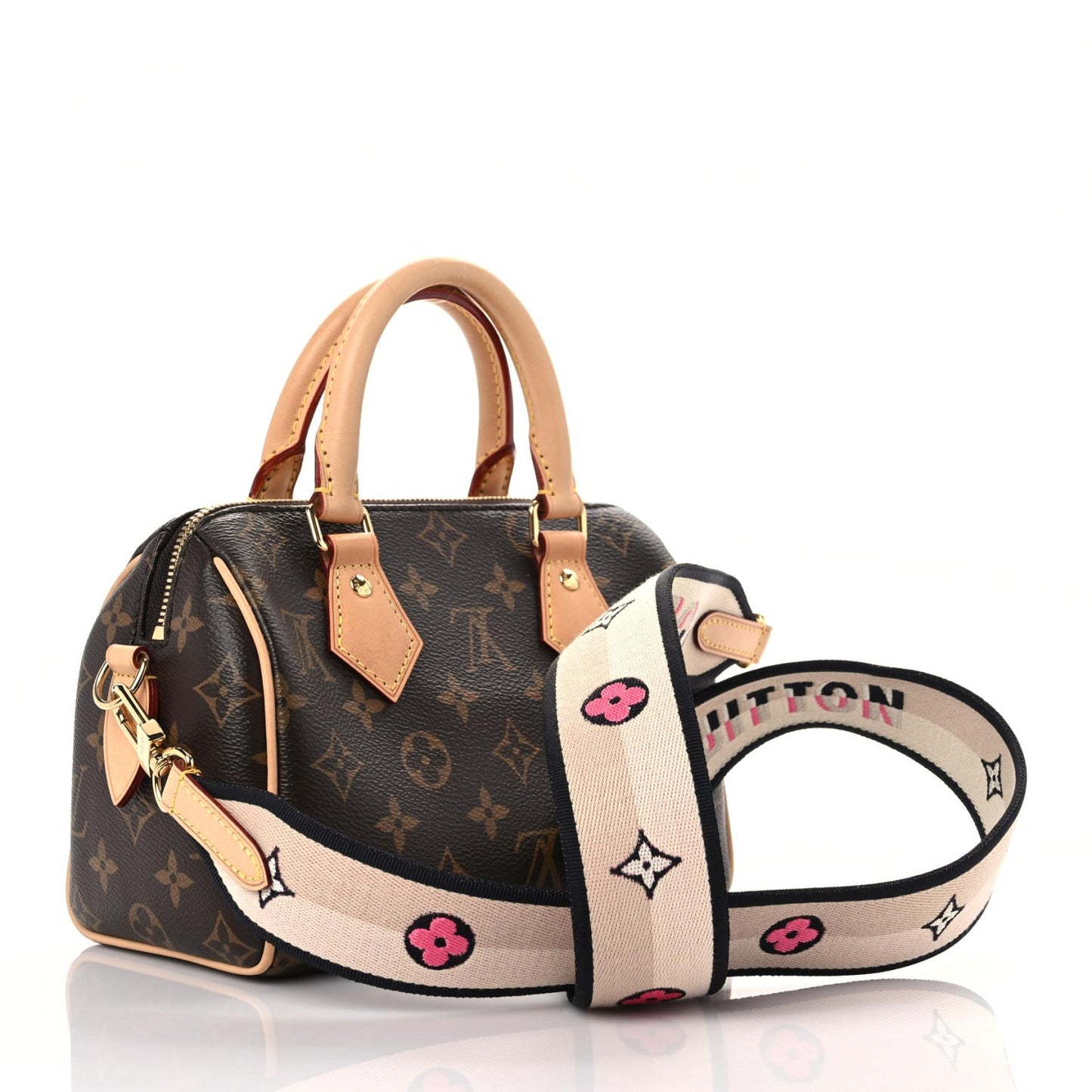 Monogram Speedy Bandouliere 20 Black