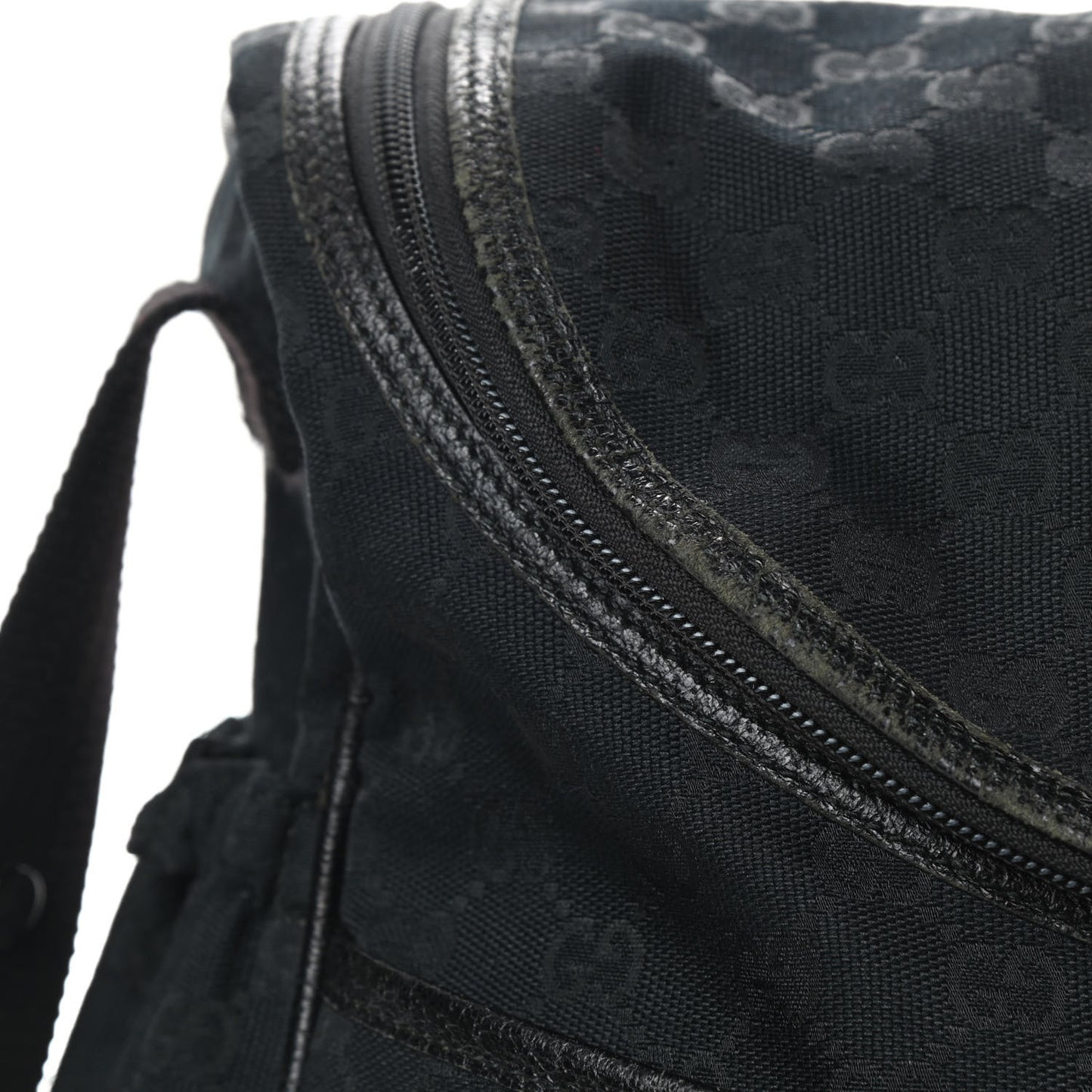 Monogram Large Diaper Bag Black