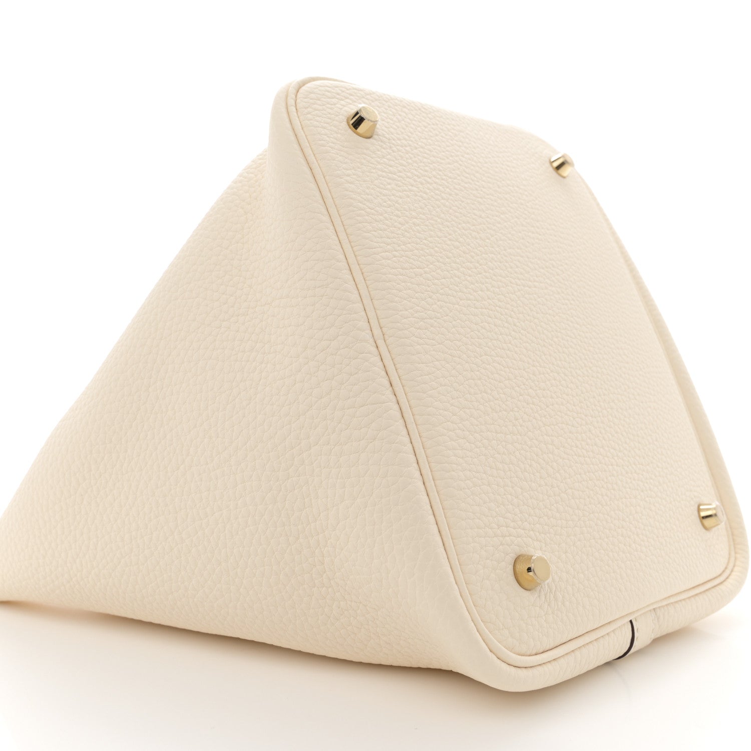 Hermes Taurillon Clemence Picotin Lock 22 MM Nata 9 of 12