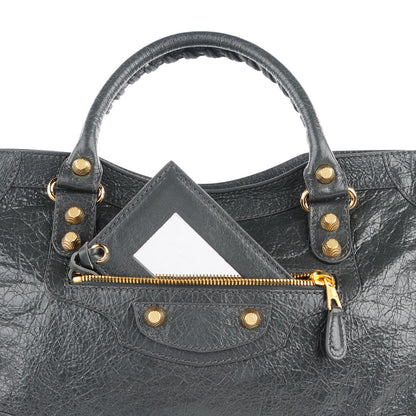 Balenciaga Agneau Giant 12 Gold Hardware City Gris Fossile 8 of 13