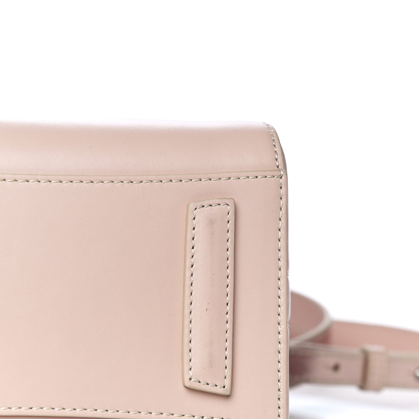 Metallic Calfskin Mini Antigona Light Pink