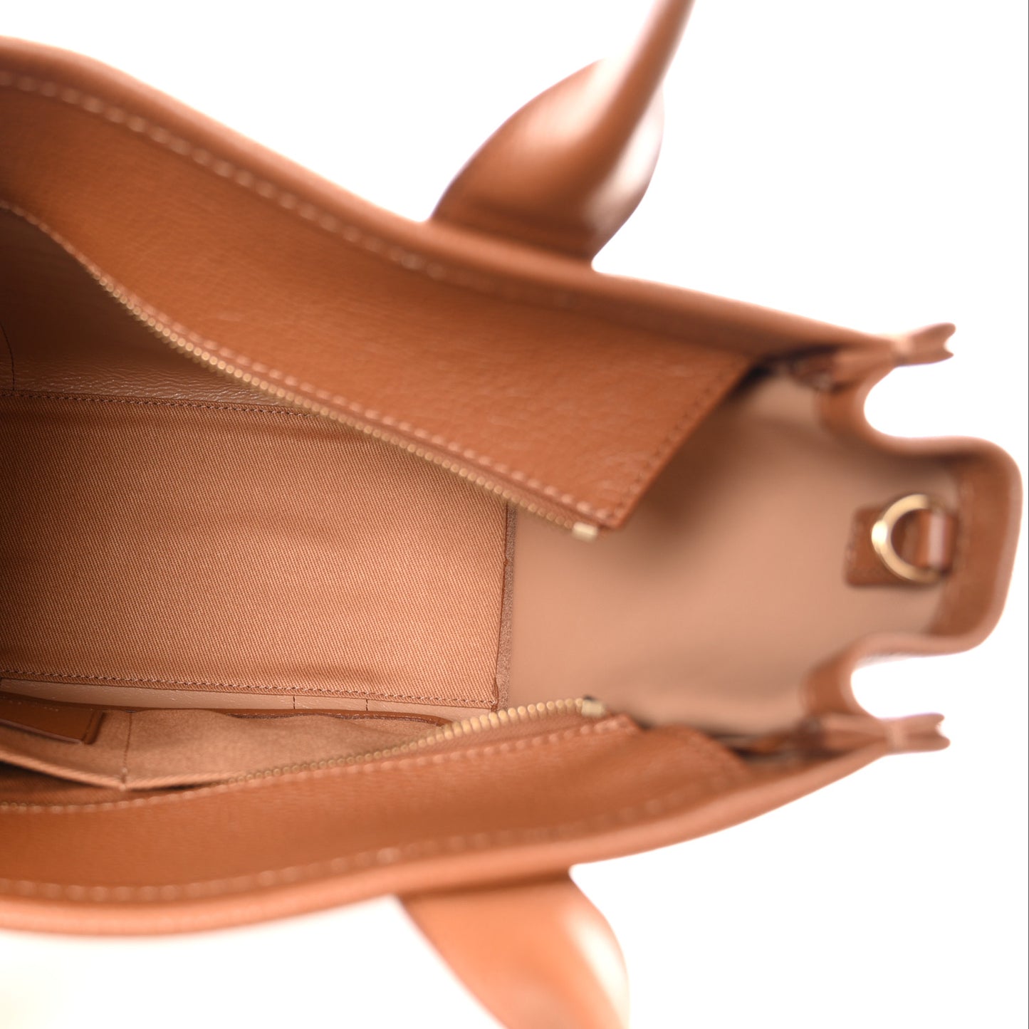 Grained Calfskin Medium The Tote Bag Argan Oil